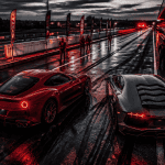 avis sur circuit du laquais ferrari lamborghini sur la piste