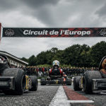 Circuit de l'Europe ligne de départ karting