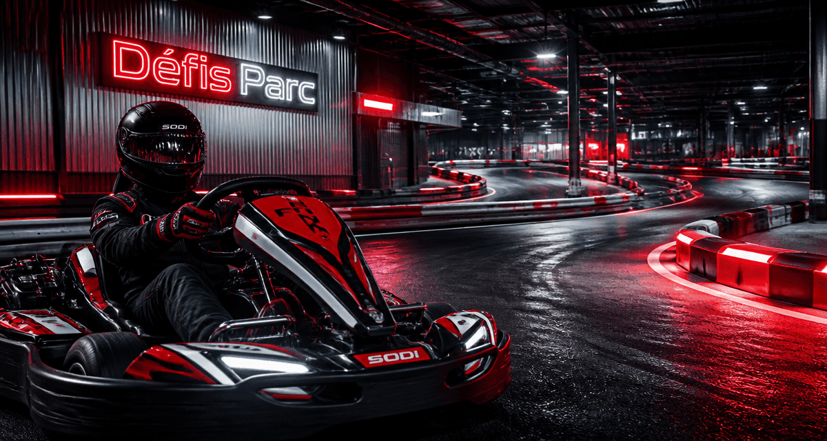 karting gauchy indoor piste électrique