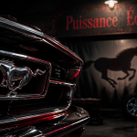 logo voiture cheval garage ombre mustang