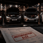 motorisation voiture quatre types parking urbain