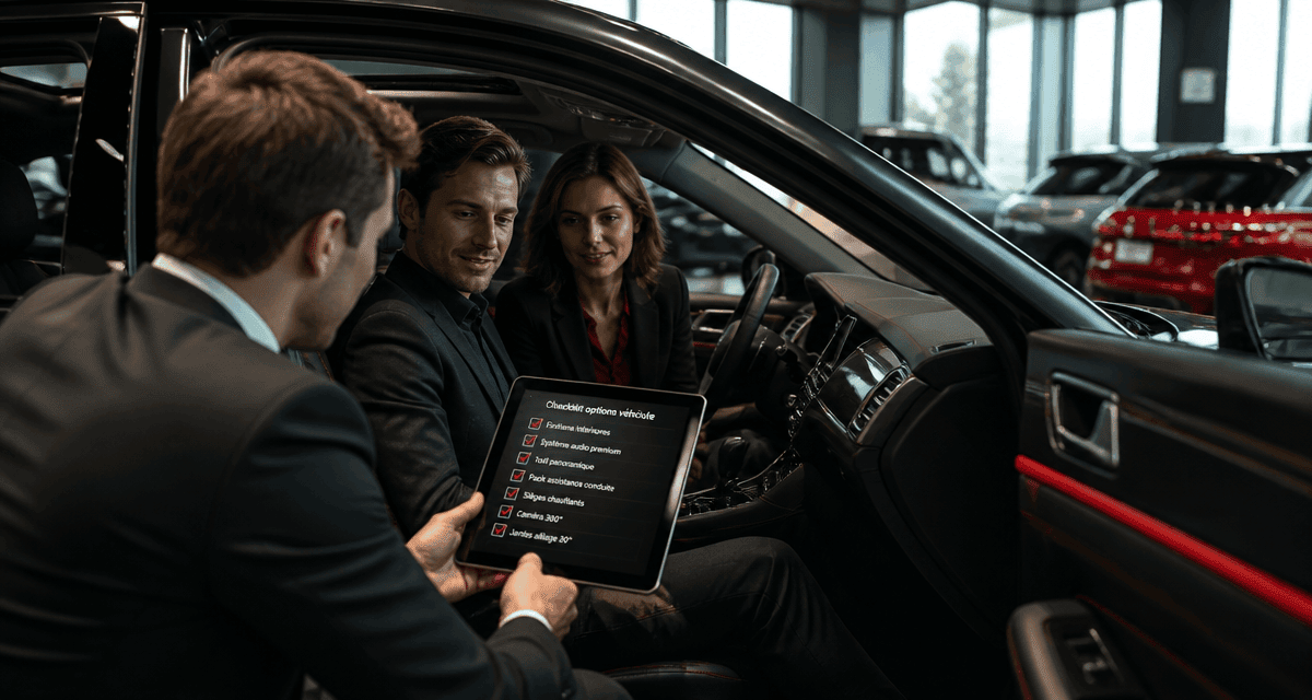 option voiture checklist en concession