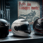 prix de casque moto trois types jet intégral modulable