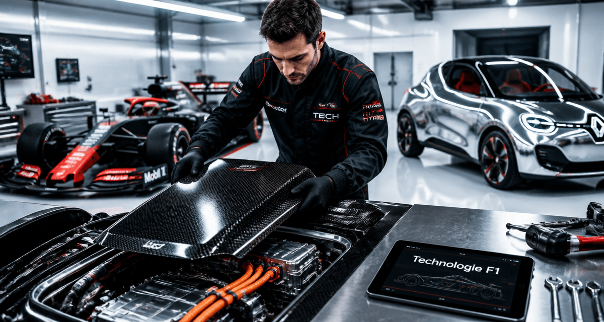 technologie f1 voiture de série