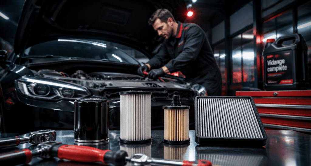 vidange avec tous les filtres prix moteur berline