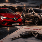 voiture 25000 euros neuve et occasion sous lampadaire
