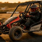 voiture thermique enfant buggy 110cc sur circuit