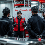 causerie sécurité manager ouvriers atelier