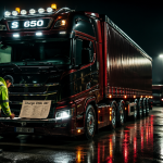 charge utile semi remorque 44t vérification nocturne