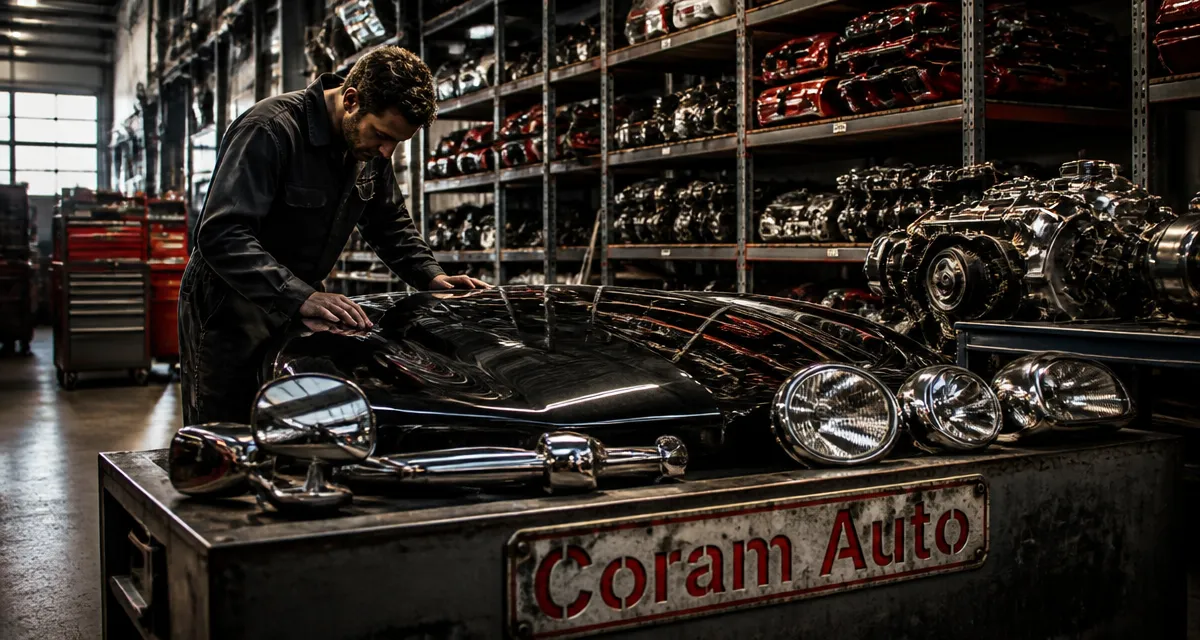 coram auto pièces d'occasion atelier mécanique
