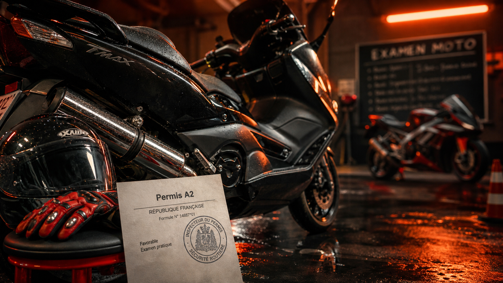 Permis TMax : choix entre A2 et automatique (Yamaha TMax)