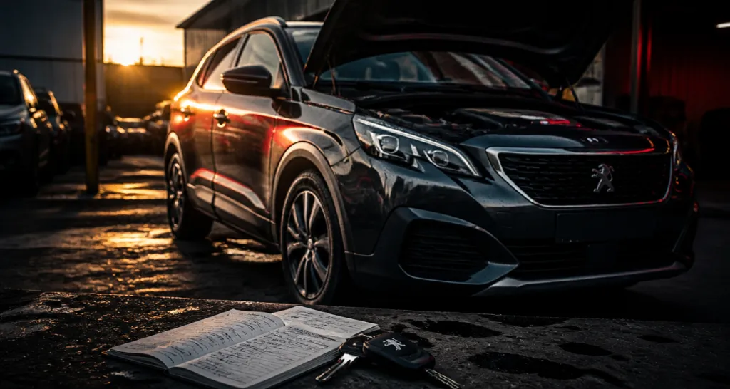 peugeot 3008 modèle à éviter sur parking urbain