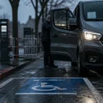 Stationnement place pmr : amende 135 € sur voirie