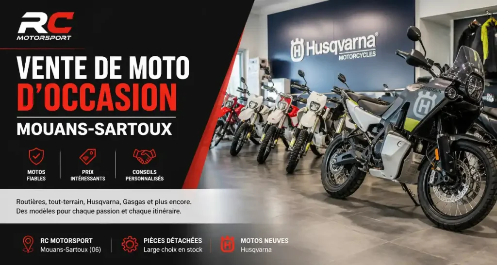 Vente de moto d’occasion – Mouans-Sartoux