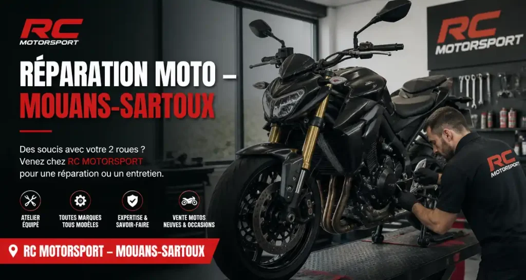 Réparation moto – Mouans-Sartoux
