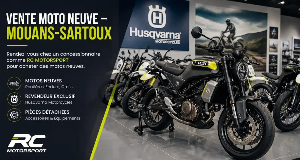 Vente moto neuve – Mouans-Sartoux
