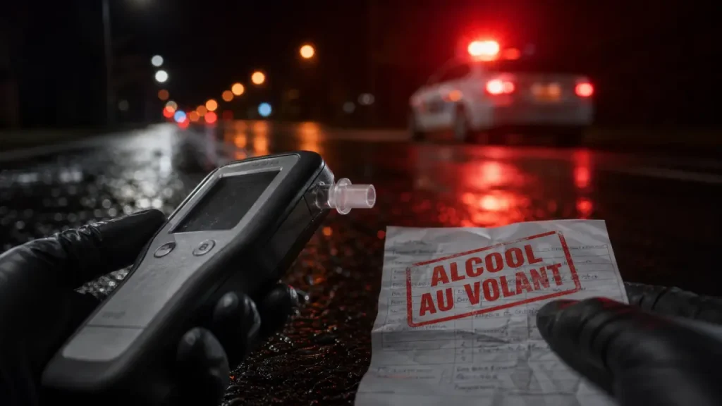 Alcool au volant : 0,5 g/l, 6 points retirés et 0,8 g/l, le seuil qui change tout