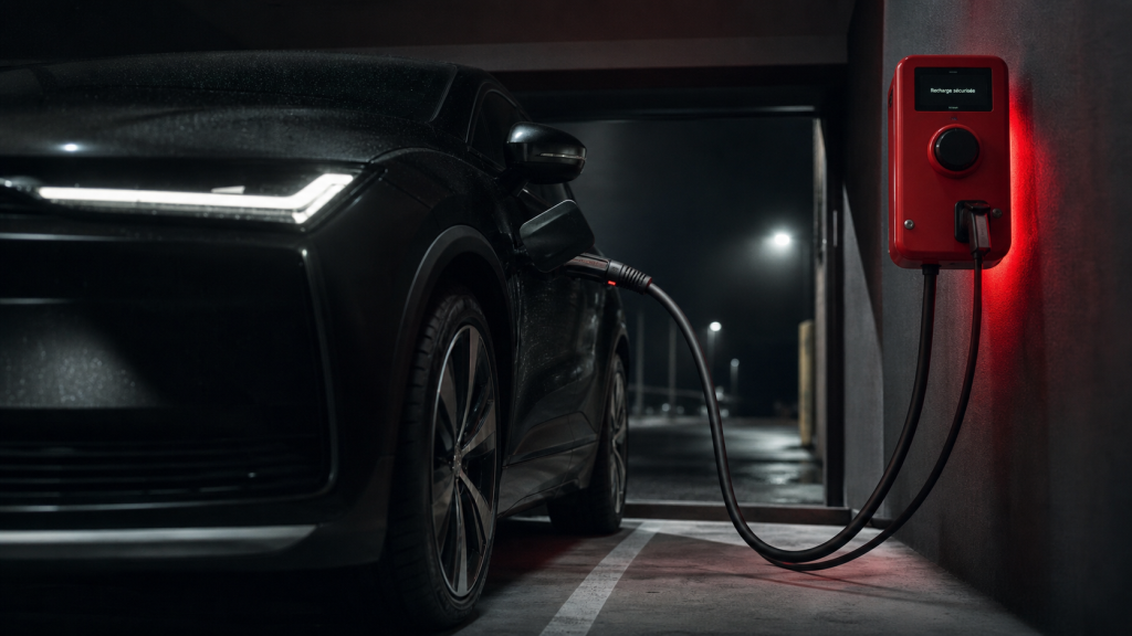 Comment brancher une voiture electrique : câble mode 2 sur wallbox, recharge sécurisée