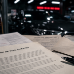 Lettre de réclamation concessionnaire automobile avec preuves et cachet reçu