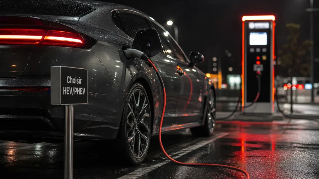 Quelle hybride choisir : HEV, PHEV ou mild-hybrid, recharge en ville nocturne