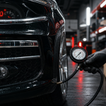 Réinitialiser pression pneu : témoin TPMS allumé après gonflage, bouton SET