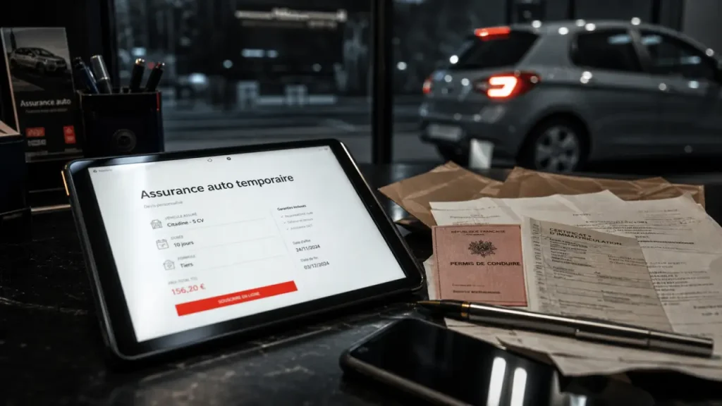 Assurance auto temporaire jusqu’à 90 jours : durée, garanties et exclusions à vérifier avant de souscrire