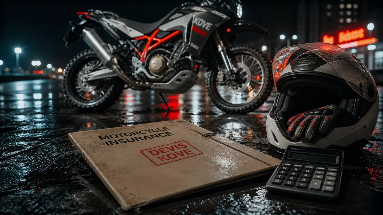 Assurance moto Kove : devis 3 minutes, vol et tous risques