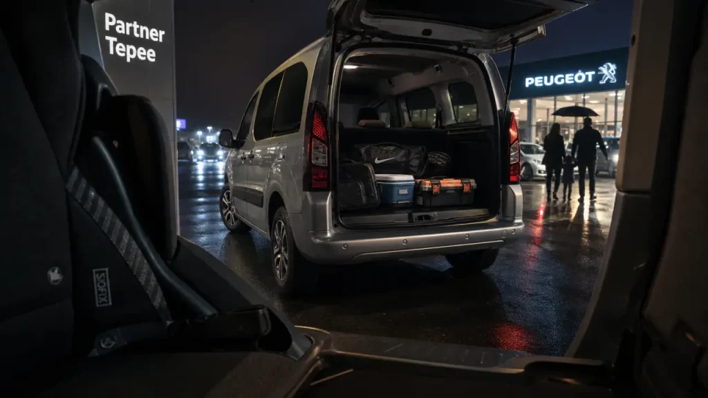 Peugeot Partner Tepee : 675 litres, motorisations et points à vérifier avant d’acheter