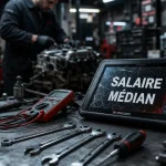 Salaire mécanicien automobile : médian et confirmé, garage auto