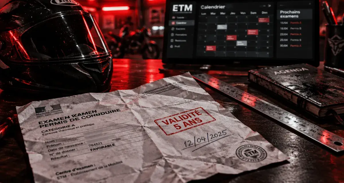 Code moto valable combien de temps : validité 5 ans et piège des 5 tentatives