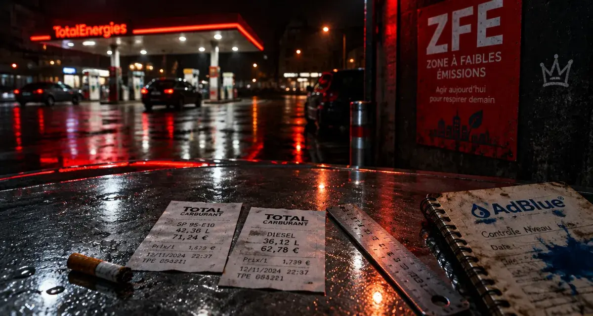 Diesel ou essence en 2025 : station-service et tickets de carburant