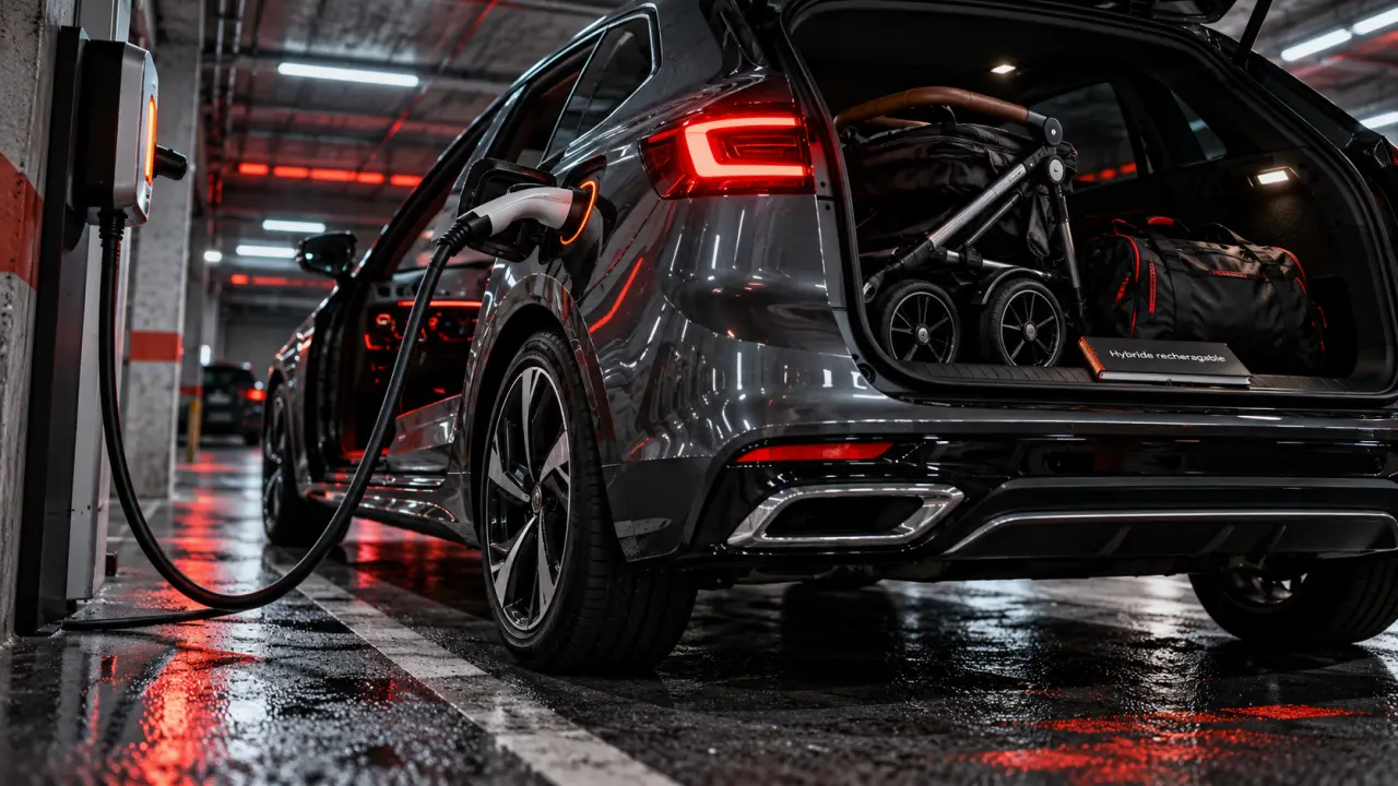 Quelle hybride choisir : hybride rechargeable avec prise ou sans prise, dans un parking urbain